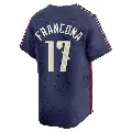 Men's No.17 Terry Francona Cleveland Guardians Navy Limited 2024 City Connect Jersey