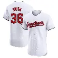 Men's No.36 Cade Smith Cleveland Guardians White Elite Home Jersey