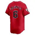 Men's No.6 Rocky Colavito Cleveland Guardians Red Limited Alternate Jersey