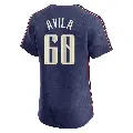 Men's No.60 Pedro Avila Cleveland Guardians Navy Elite 2024 City Connect Jersey