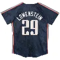 Toddler No.29 John Lowenstein Cleveland Guardians Navy Limited Preschool & 2024 City Connect Jersey