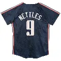 Toddler No.9 Graig Nettles Cleveland Guardians Navy Limited Preschool & 2024 City Connect Jersey