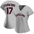 Women's No.17 Terry Francona Cleveland Guardians Gray Authentic Road Jersey