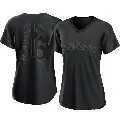 Women's No.36 Cade Smith Cleveland Guardians Black Authentic Pitch Fashion Jersey