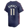 Youth No.11 Jose Ramirez Cleveland Guardians Navy Limited 2024 City Connect Jersey