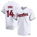 Youth No.14 Larry Doby Cleveland Guardians White Limited Home Jersey