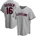Youth No.16 Dwight Gooden Cleveland Guardians Gray Replica Road Jersey