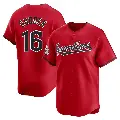 Youth No.16 Dwight Gooden Cleveland Guardians Red Limited Alternate Jersey