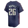 Youth No.26 Mike Napoli Cleveland Guardians Navy Limited 2024 City Connect Jersey