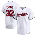 Youth No.32 Dean Chance Cleveland Guardians White Limited Home Jersey