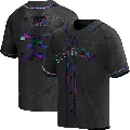 Youth No.39 Kyle Scott Cleveland Guardians Black Replica Holographic Alternate Jersey