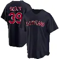 Youth No.39 Kyle Scott Cleveland Guardians Navy Replica Alternate Jersey