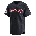 Youth No.39 Len Barker Cleveland Guardians Navy Limited Alternate Jersey