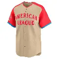Youth No.48 Emmanuel Clase Cleveland Guardians Cream Limited American League 2024 All-Star Game Jersey