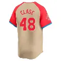 Youth No.48 Emmanuel Clase Cleveland Guardians Cream Limited American League 2024 All-Star Game Jersey