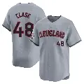 Youth No.48 Emmanuel Clase Cleveland Guardians Gray Limited Road Jersey