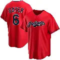 Youth No.6 Brandon Guyer Cleveland Guardians Red Replica Alternate Jersey