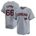 Youth No.66 Daniel Espino Cleveland Guardians Gray Limited Road Jersey