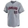 Youth No.66 Daniel Espino Cleveland Guardians Gray Limited Road Jersey