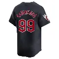 Youth No.99 James Karinchak Cleveland Guardians Navy Limited Alternate Jersey