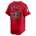 Youth No.99 James Karinchak Cleveland Guardians Red Limited Alternate Jersey